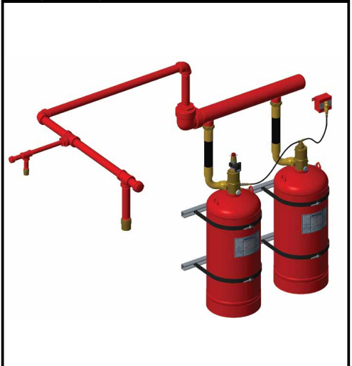 Fm-200 total flood fire suppression systems 