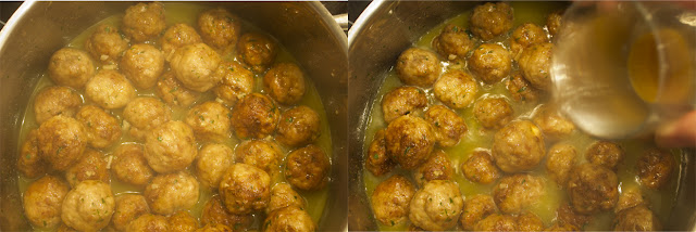 albondigas varios pasos salsa 