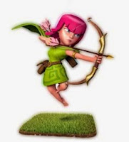 archer clash of clans / coc