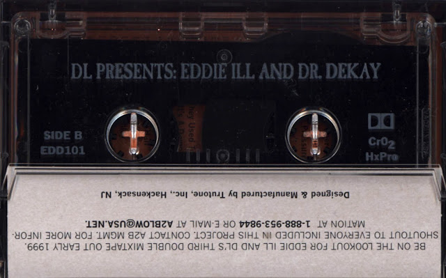 DL Presents Eddie Ill & Dr. Bekay Beats For Insomniacs Cassette 1998