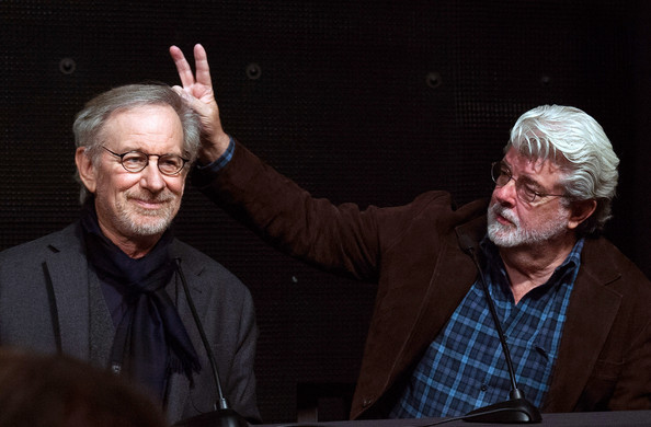 George Lucas and Steven Spielberg