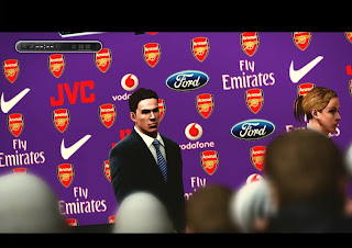 Press Conference Arsenal PES 2013