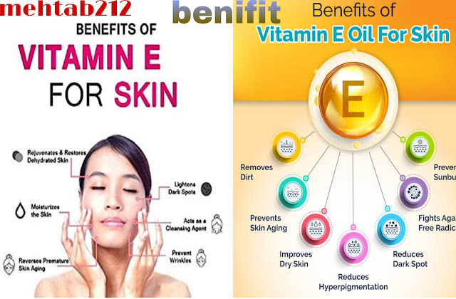 What is Vitamin E benifit and vitamin c