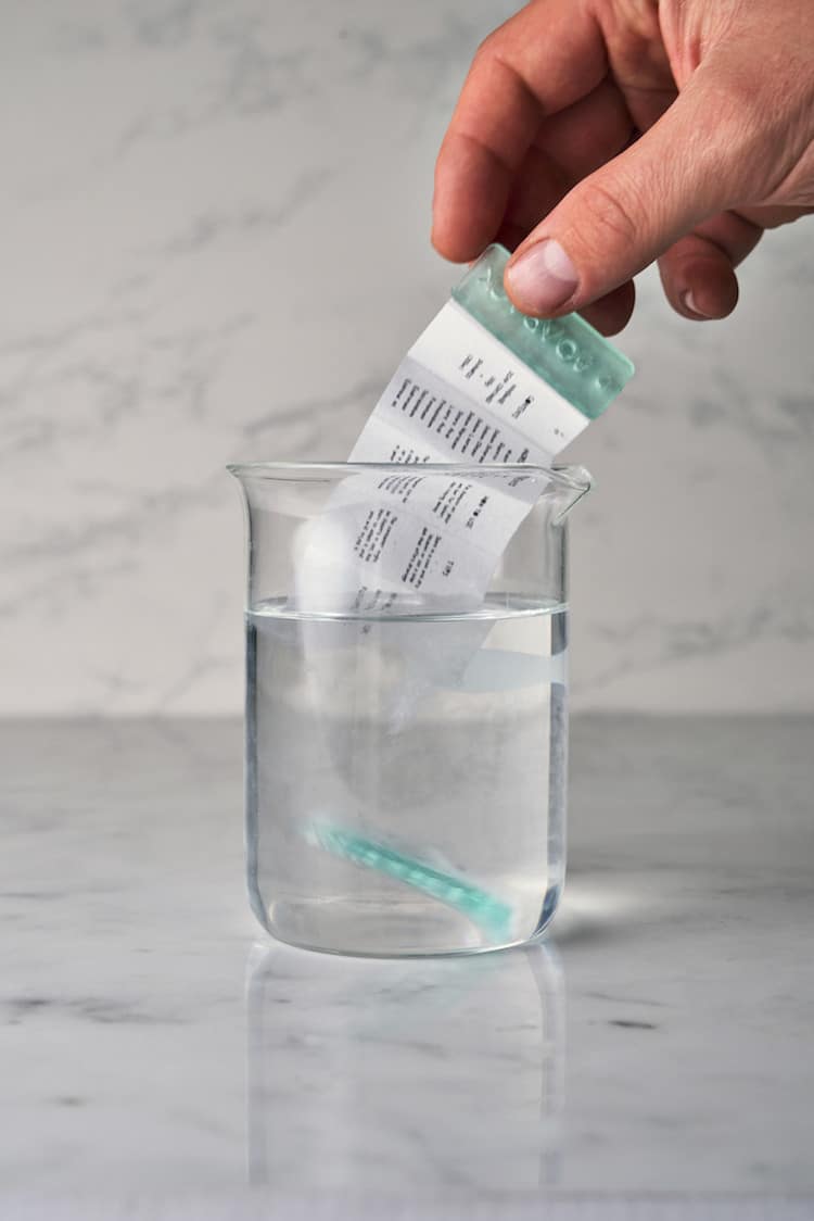 These Smart Bottles Are Made of Soap to Fight Plastic Waste