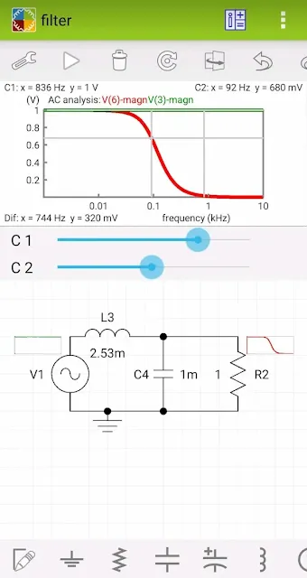 Electric Circuit Studio simulator