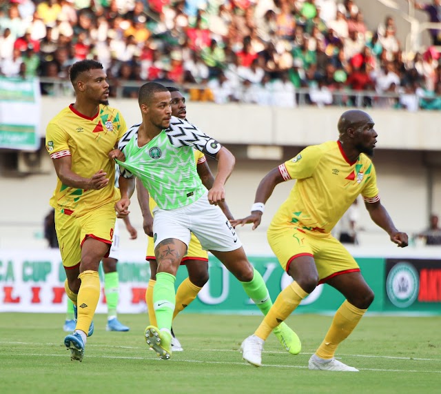 2021 AFCON Qualifiers: Nigeria beat Benin Republic in Uyo