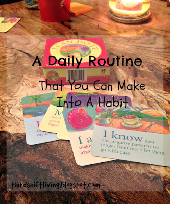 daily routine habit manifesting