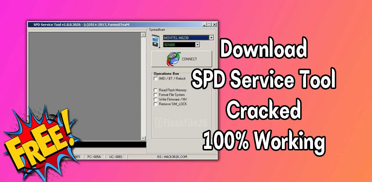 SPD Service Tool v1.0.0.3026 Cracked Free Download