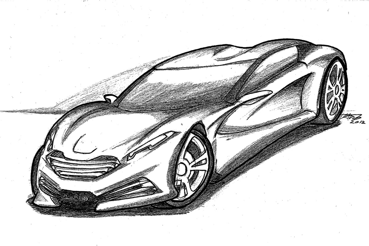 car design online sketching