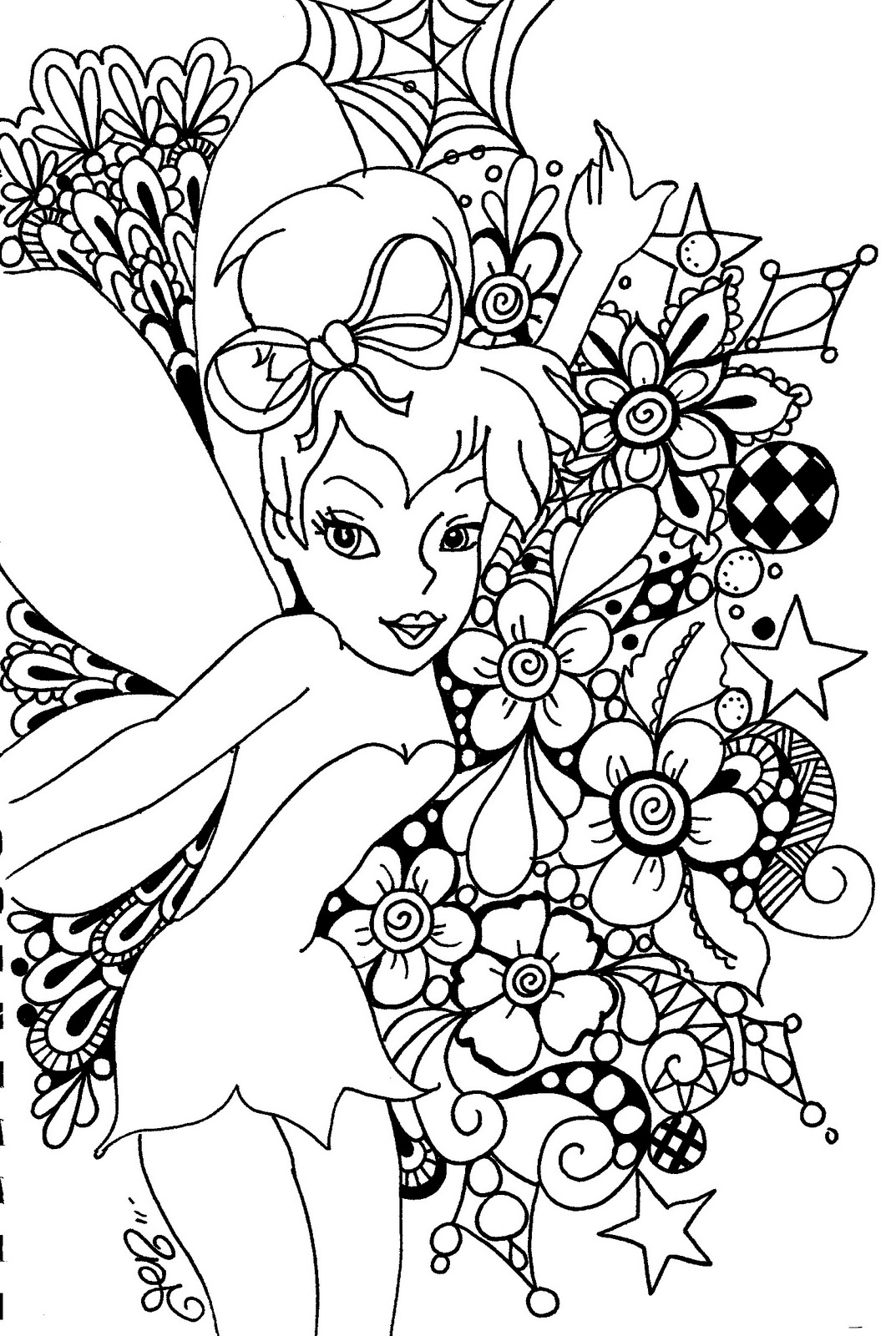Download FAIRY COLORING PAGES