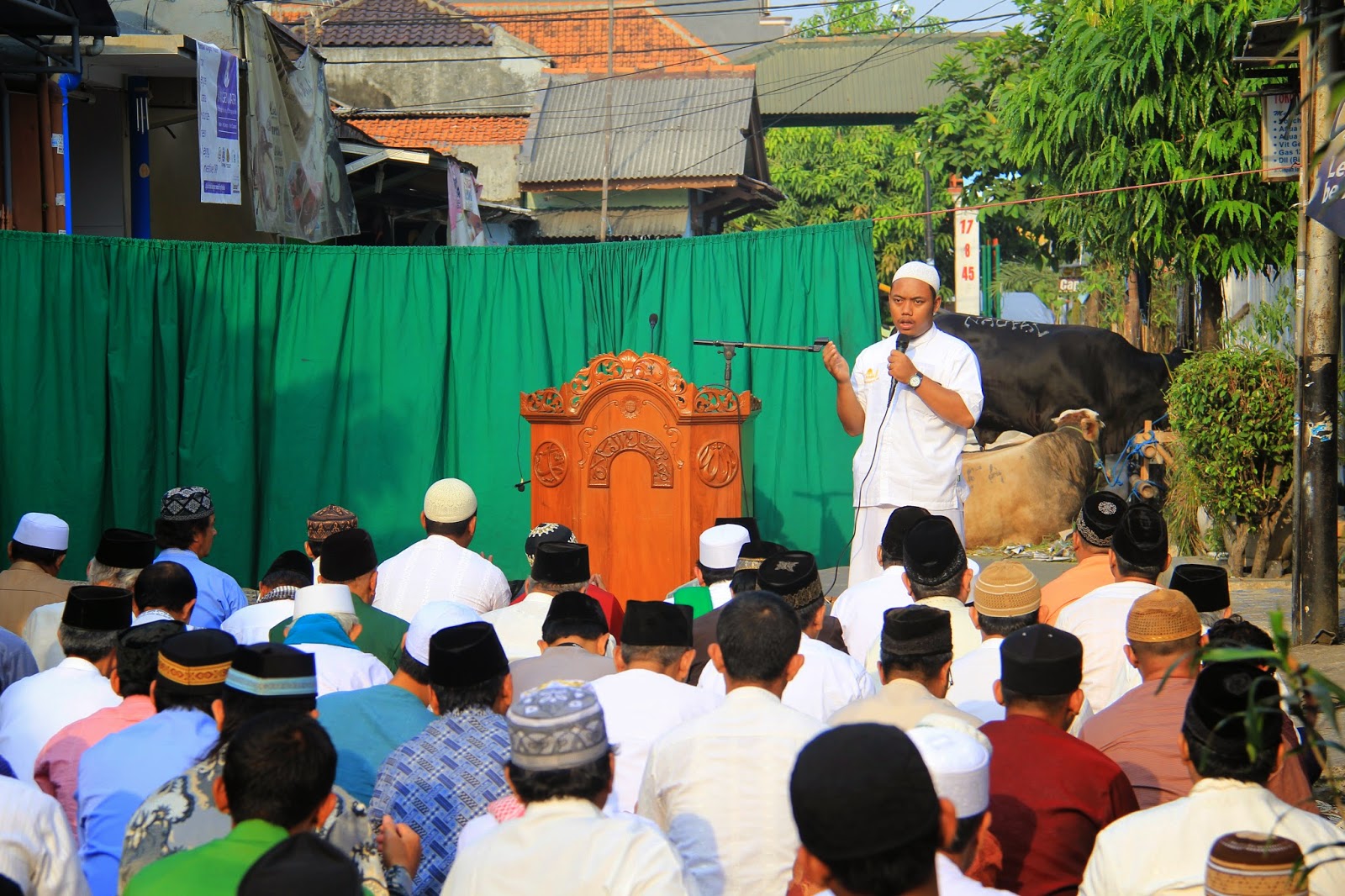 Shalat Idul Adha 1435 H Masjid Al-Falah