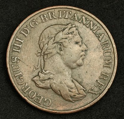 Silver VOC coinage British Ceylon, Colonial One Stiver Coin