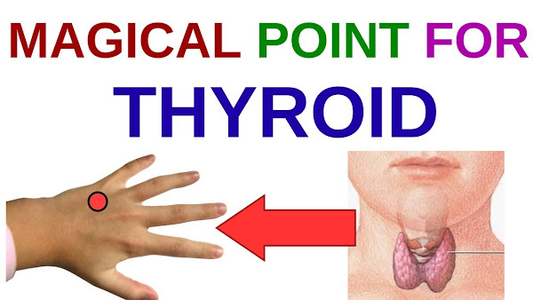 accupressure magical point for thyroid