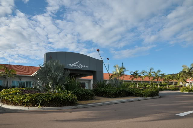 the Reception entrance