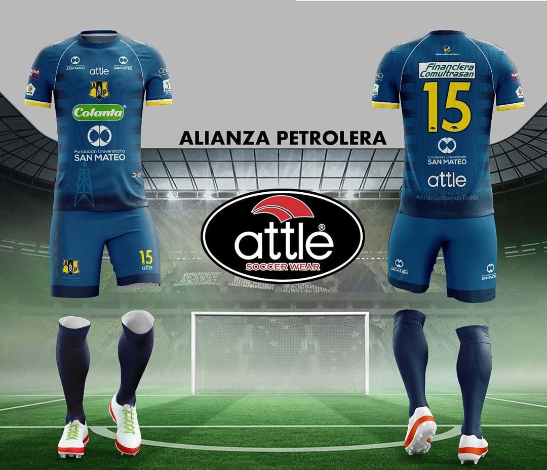 Attle lança as novas camisas do Alianza Petrolera - Show ...