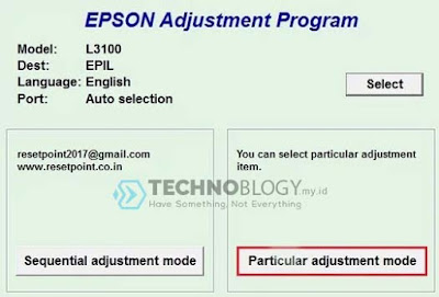 Download reset epson L3110 gratis