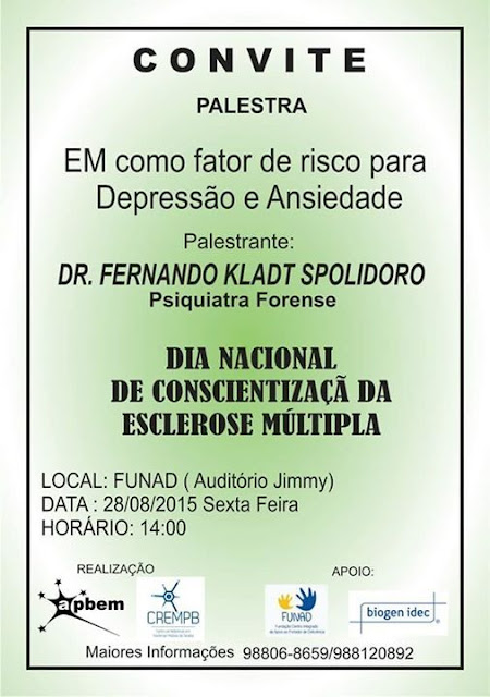 Dia Nacional da Conscientização da Esclerose Múltipla - APBEM