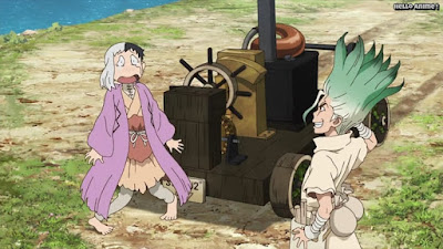 ドクターストーンアニメ 2期5話 あさぎりゲン 石神千空 | Dr. STONE Episode 29