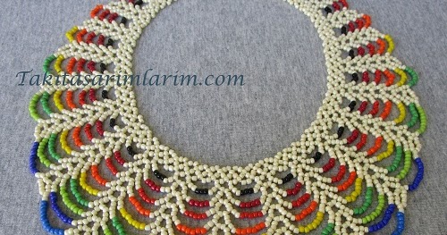 Seed bead necklace. Collar necklace. Native american necklace. Beadwork  pattern. - YouTube | Diy necklace patterns, Bead work jewelry, Beaded  bracelet patterns