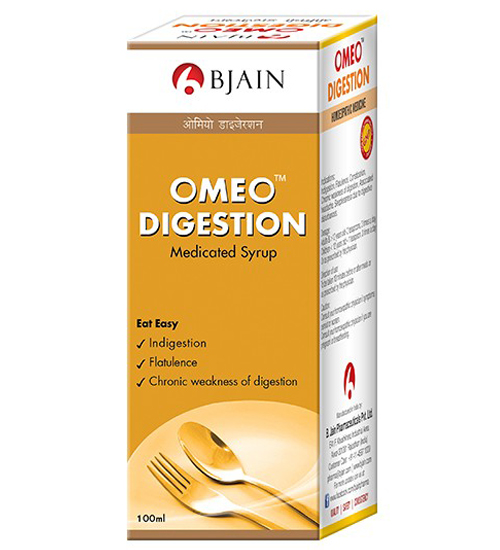 Omeo Digestion Syrup Bjain Pharma India Available in Pakistan