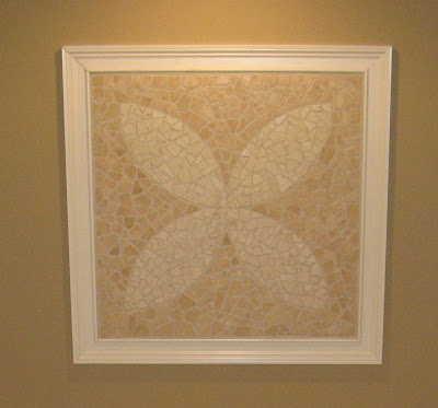 Broken Stone Tile Mosaic Wall Art