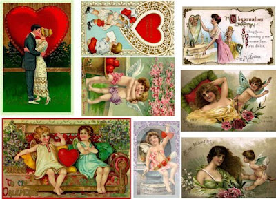 Victorian Valentine Cards Collection