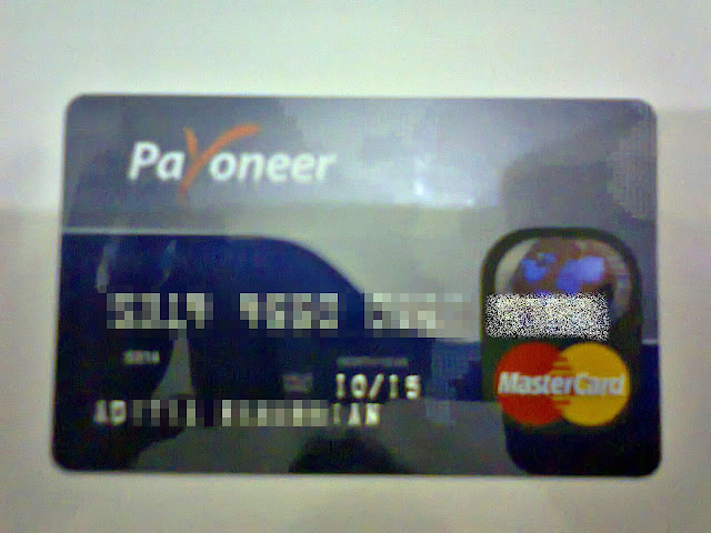 Debit Card Dan $25 Saldo Balance Gratis Dari Kartu Debit MasterCard Payooner - Ada Yang Asik