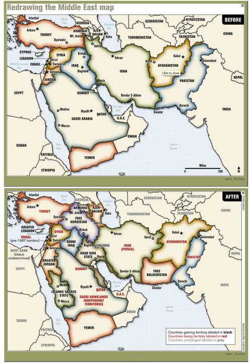 Israel en manque d'eau et de resources etend ses frontieres 