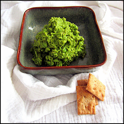 Hors table de Pauline - Guacamole de petits pois.