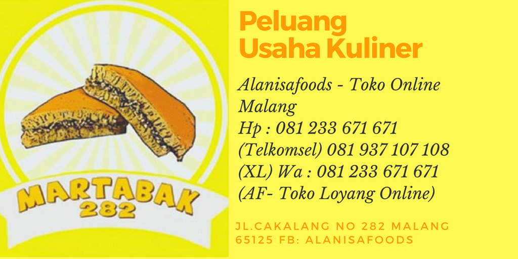 Peluang Usaha Kuliner Alanisafoods 081233671671 (Telkomsel ...