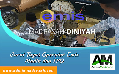 surat tugas operator, emis