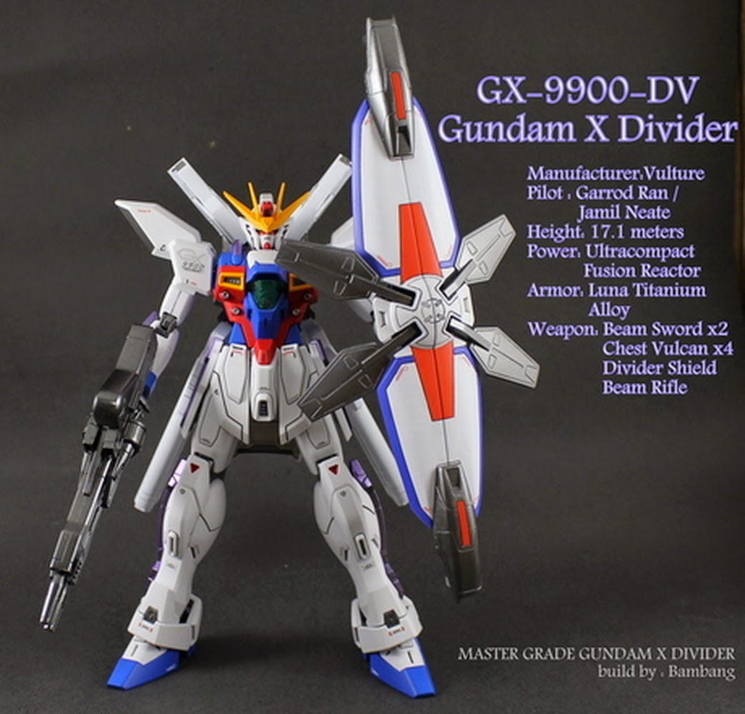 Custom Build 1 100 Gundam X Divider Master Grade Conversion Gundam Kits Collection News And Reviews