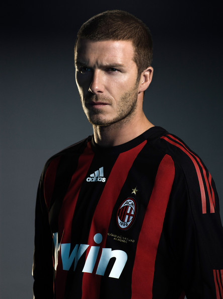 ac milan wallpaper. Beckham Ac Milan Photo