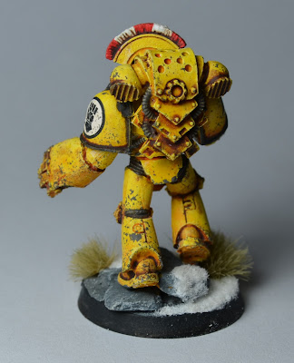 Pre-Heresy Imperial Fists Mark IV Sergeant