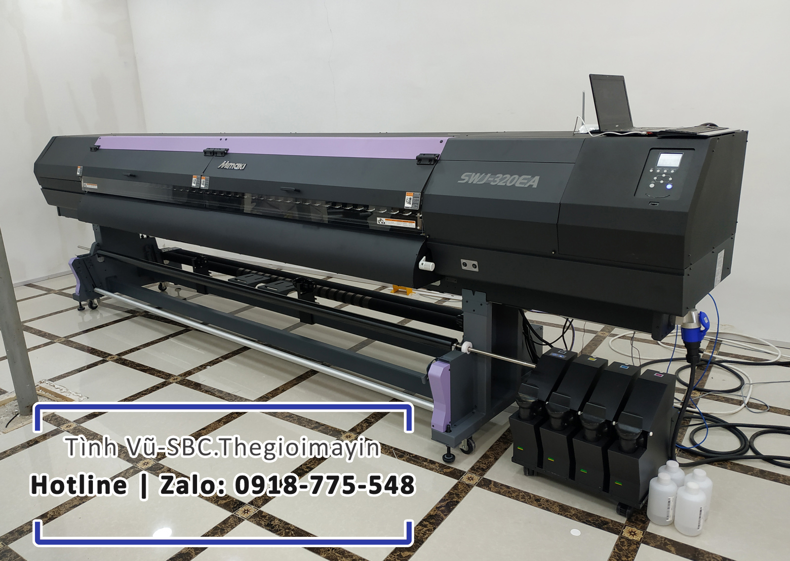 mimaki swj320ea, may in mimaki swj 320ea, swj 320ea