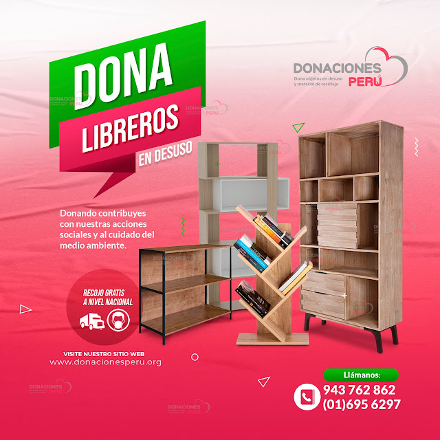 libreros usados