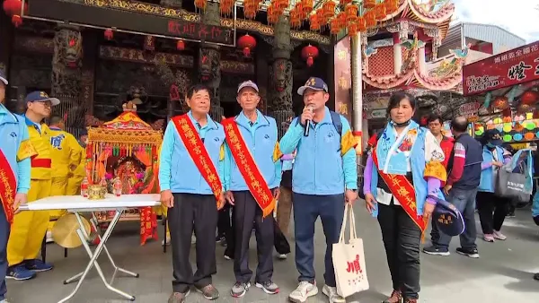 ▲順澤宮總幹事陳守欽說，此次松柏嶺受天宮徒步參香祈福活動，除了提前於農曆3月3日向「上帝公」祝壽外，也讓信眾循著祖先70年前的古香路，親身體驗篳路藍縷的精神。（記者林明佑翻攝）