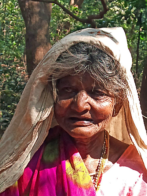 portrait of an old woman