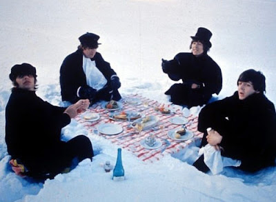 beatles, beatles snow picnic