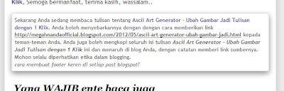 Cara Membuat Footer Keren di Setiap Post Blogspot