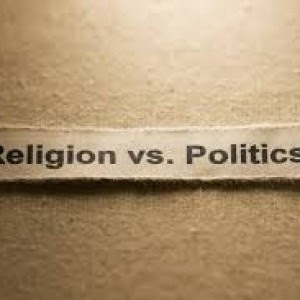 <img src="Religion vs.Politics.jpg" alt=" Religion vs.Politics;Strategi Sekularisasi Tujuannya Memisahkan Agama dan Politik ">