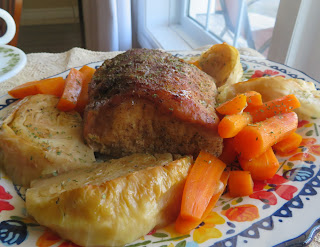 Pot Roasted Pork with Cabbage & Carrots