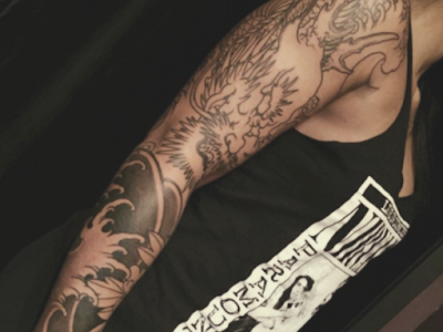 √完了しました！ dragon arm sleeve tattoo female 269597