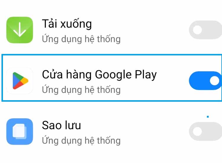 Khóa CH Play không cho tải ứng dụng trên Android cực đơn giản a1