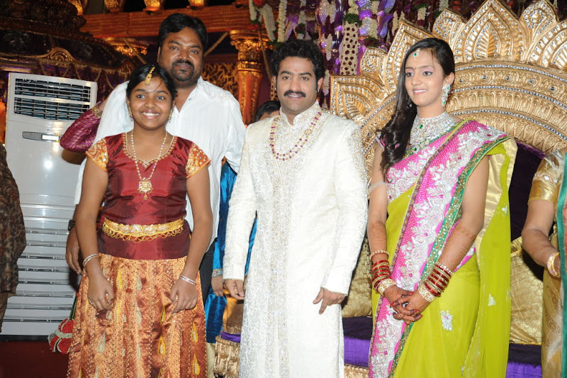 Celebrities  Jr NTR  Pranathi s Marriage film pics