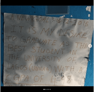 UNILAG Best Graduating Student