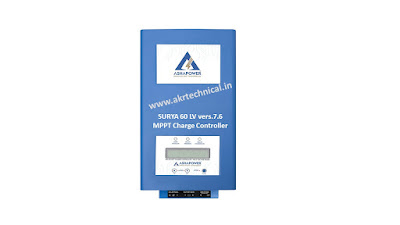 Solar MPPT Charge Controller Surya- 60 LV Ver 7.6