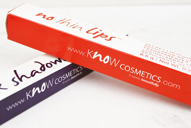 Lovelaughslipstick Blog - KNOW Cosmetics No More Think Lips and No Dark Shadows Makeup Beauty Review