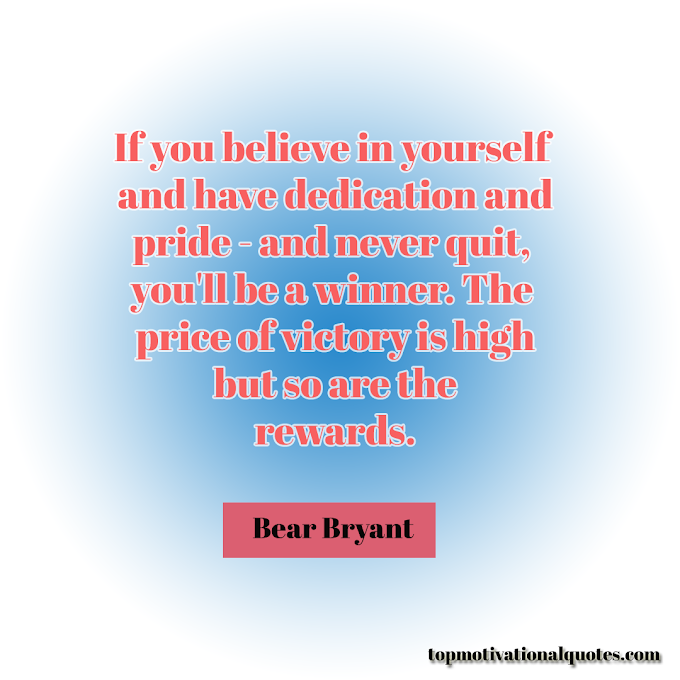  Inspiring Quote - If You Believe In Yourself