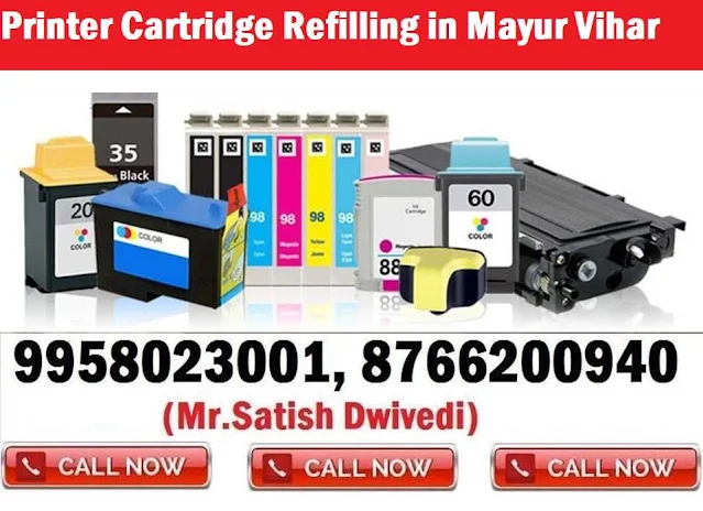 Printer Cartridge Refilling in Mayur Vihar